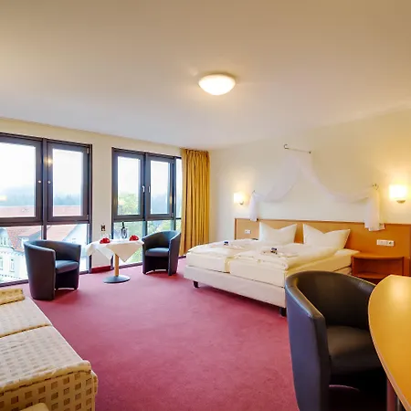 Regiohotel Am Brocken - #wanderhotel #sauna #harzerlebnis #aufzug 3* شيارك