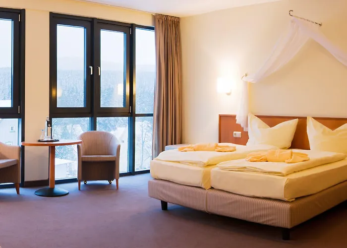 酒店 Regiohotel Am Brocken - #wanderhotel #sauna #harzerlebnis #aufzug 3*