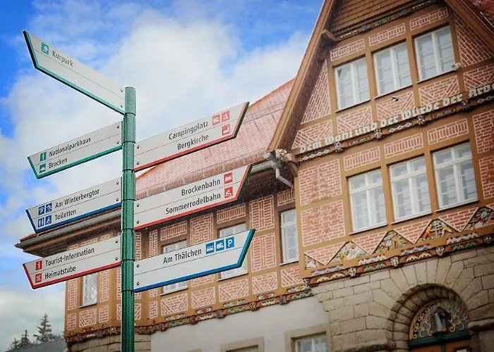 Hotel Regiohotel Am Brocken - #wanderhotel #sauna #harzerlebnis #aufzug 3*