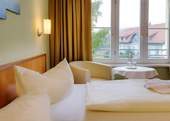 Regiohotel Am Brocken - #wanderhotel #sauna #harzerlebnis #aufzug 3* 施尔奇